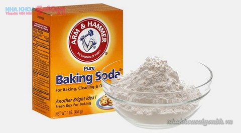 baking soda giúp làm trắng răng