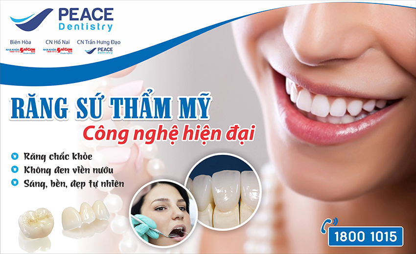 Bọc răng sứ bền đẹp tại nha khoa Sài Gòn B.H